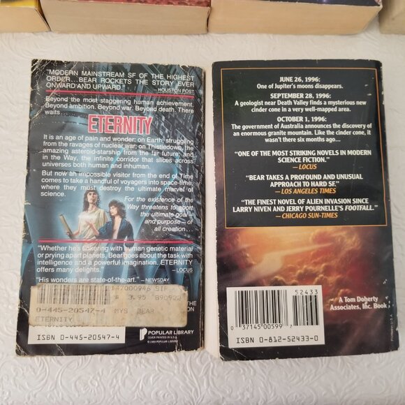 Lot of 6 Vtg Greg Bear Paperback Books Queen of Angels Morning Mars Anvil of Sta - Picture 10 of 11